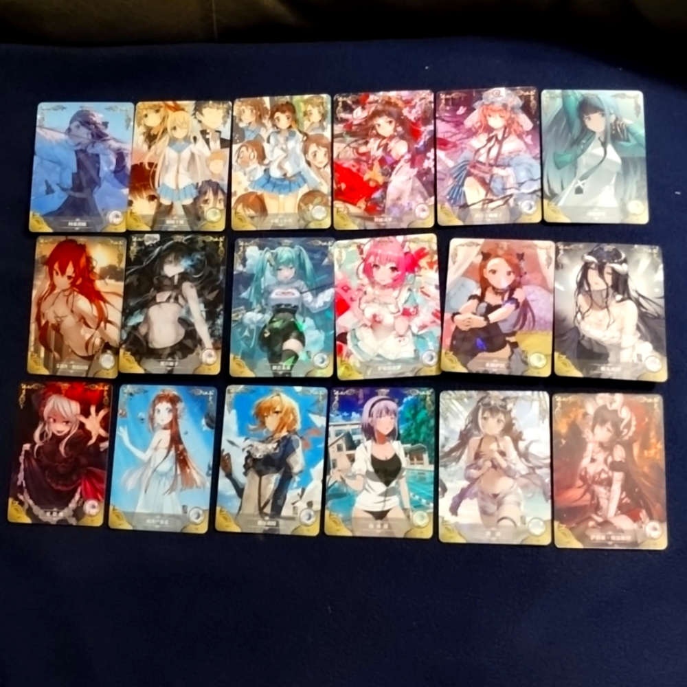 Goddess Story Card R rarity Full set NS-2M07 055-072 Lot of 18 NM Anime Waifu
